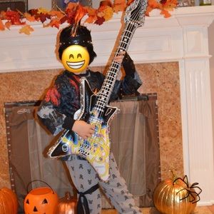 Rock Zombie Kids Costume